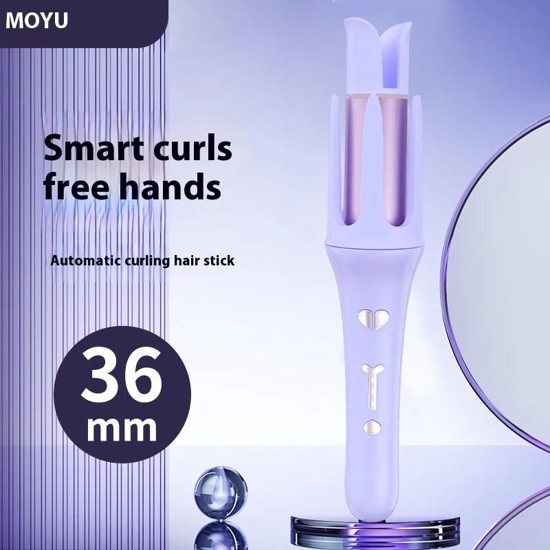 Automatic Curler 32mm Automatic Rotating Ceramic Curler Professional Curling Wand Curler