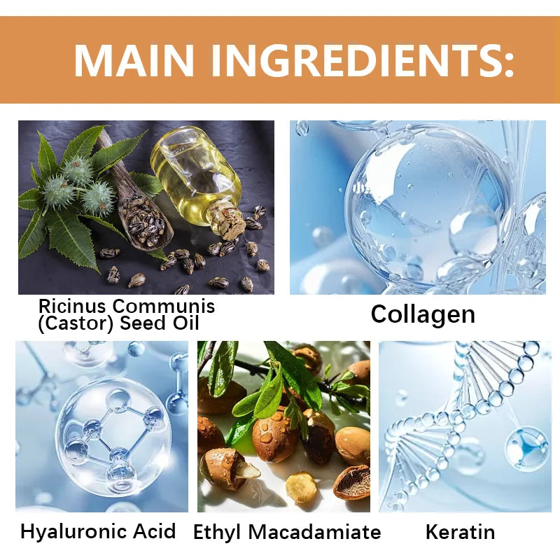 50g Black Castor Oil Curly Hair Styling Cream