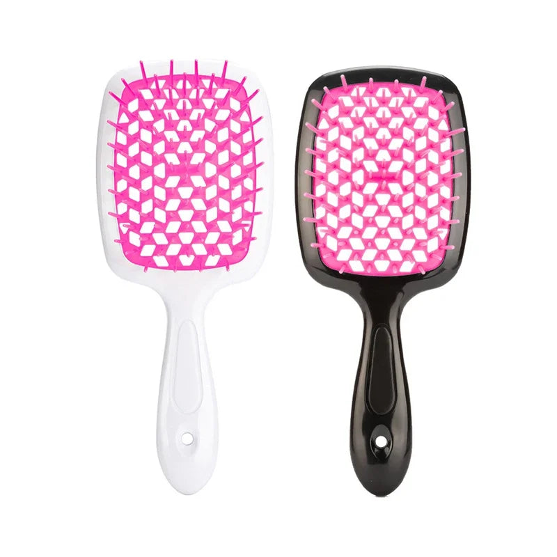 2pc Hair Comb Set Anti Static Scalp Massage