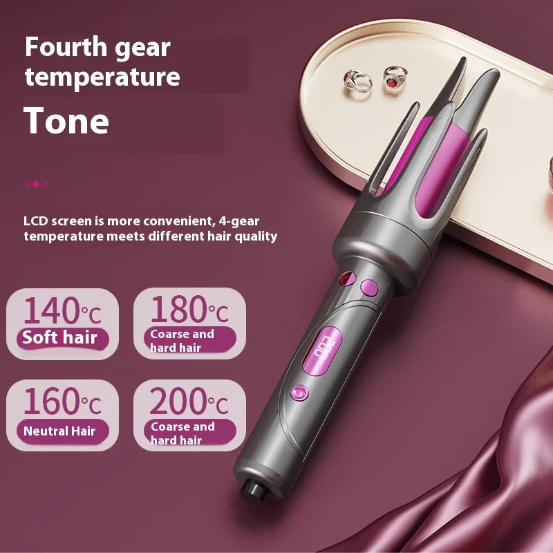 Automatic Curler 32mm Automatic Rotating Ceramic Curler Professional Curling Wand Curler