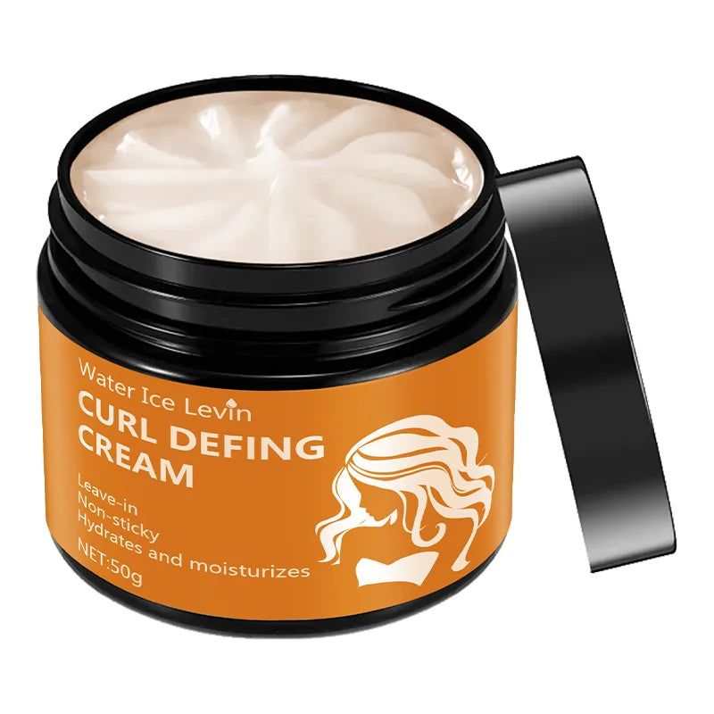 50g Black Castor Oil Curly Hair Styling Cream