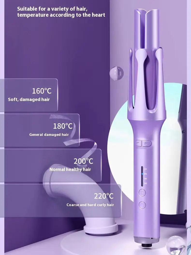Automatic Curler 32mm Automatic Rotating Ceramic Curler Professional Curling Wand Curler