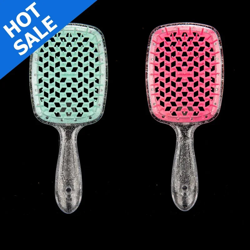 2pc Hair Comb Set Anti Static Scalp Massage